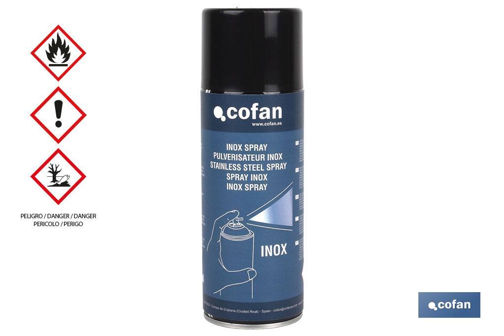 SPRAY LIMPIADOR DE ACERO INOXIDABLE 400 ML