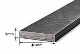 Pletina de acero 40x8 mm