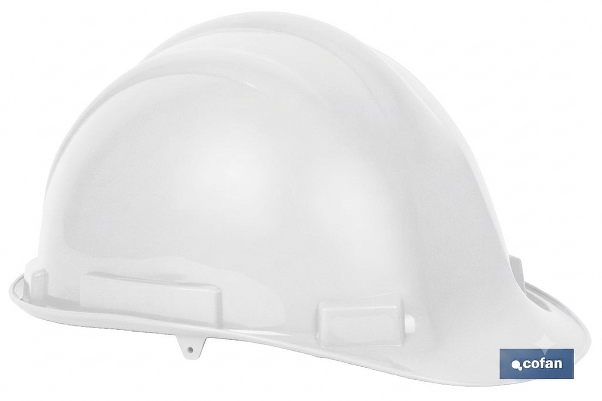 Casco de obra con regulador | ABS y polipropileno