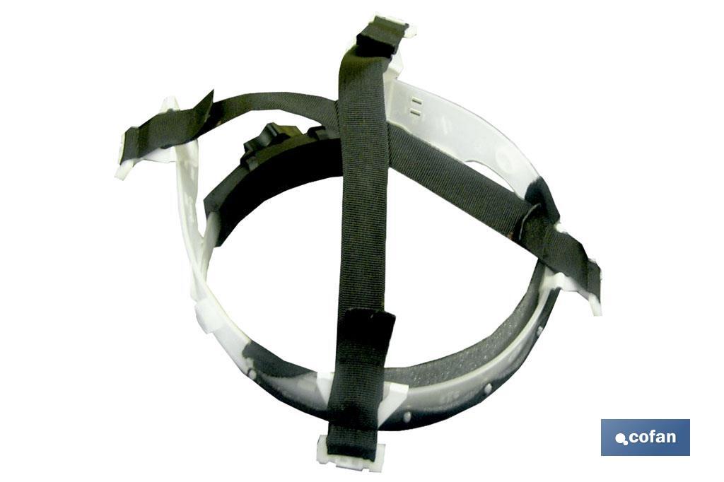 Casco de obra con regulador | ABS y polipropileno