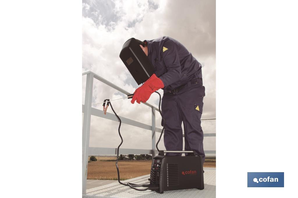 SOLDADOR INVERTER ELÉCTRICO MMA 200A